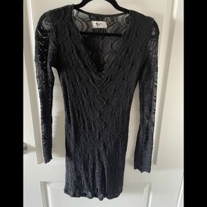 Nightcap Mini Black Dress